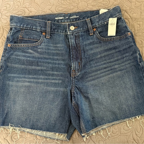 Old Navy Blue Denim Jean Shorts - Picture 1 of 3